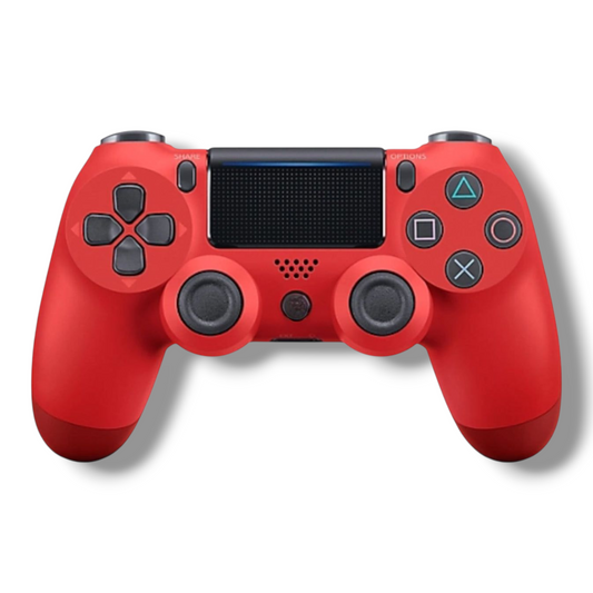 MANDO INALÁMBRICO GENERICO DUALSHOCK PS4 - ROJO