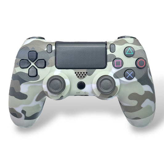 MANDO INALÁMBRICO GENÉRICO DUALSHOCK PS4 - CAMUFLADO GRIS
