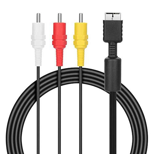 CABLE AV a RCA 2M PARA PS1 / PS2 / PS3 AUDIO Y VIDEO