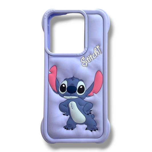 TECNO SPARK GO 2023 / POP 7 / POP 7 PRO / INFINIX SMART 7 - ESTUCHE DISEÑO DE STITCH