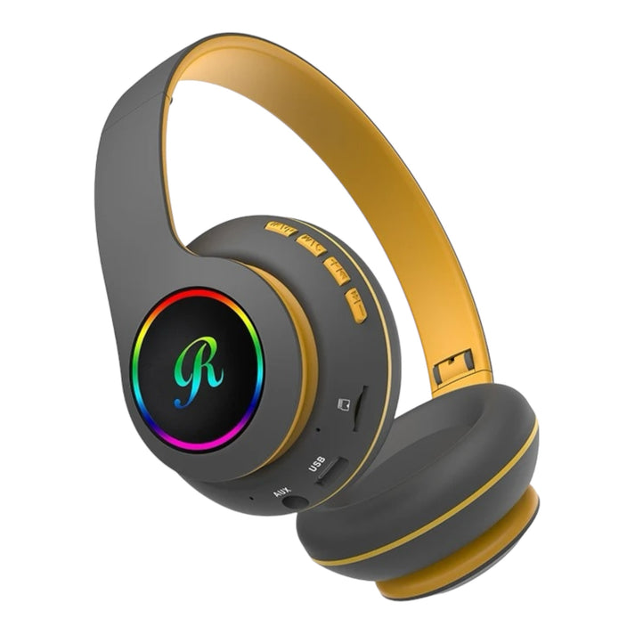 AUDÍFONOS ESTILO CAT CT-66 INALÁMBRICOS - GRIS