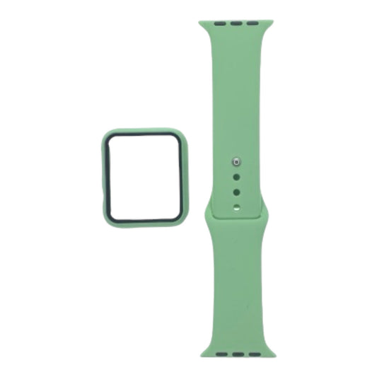 CASE + BANDA APPLE WATCH 40mm - VERDE CLARO