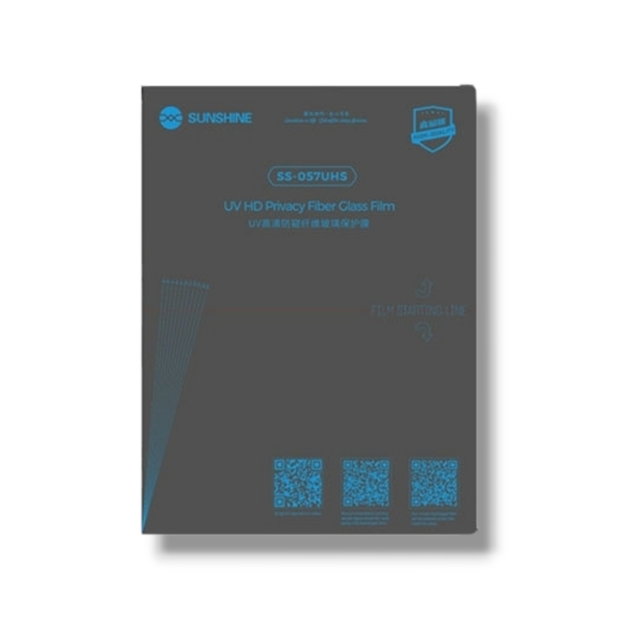 LAMINA DE FIBRA DE VIDRIO UV PRIVACIDAD HD SUNSHINE SS-057UHS - 1 UNIDAD