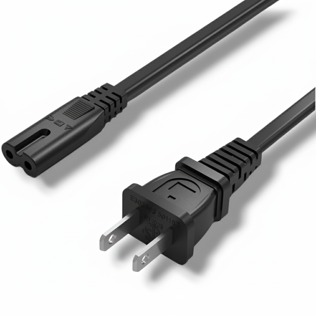 CABLE DE PS2 / PS3 / PS4 / PS5 / XBOX / SERIE S / SERIE X / ONE - 1M DE CORRIENTE
