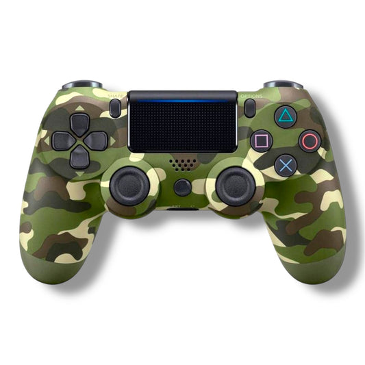 MANDO INALÁMBRICO GENÉRICO DUALSHOCK PS4 - CAMUFLADO VERDE
